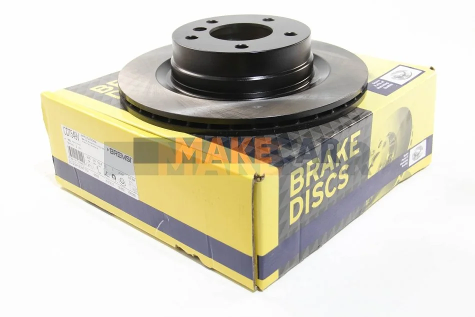 <strong>Гальмівний диск зад. BMW 1 (E81/E87)/3 (E90/E91) 03- (300x20) BREMSI CD7549V (фото 1)</strong>