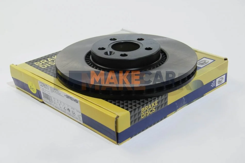 <strong>Гальмівний диск перед. S-MAX/Galaxy/S60/S80 06- (316x28) BREMSI CD7607V (фото 1)</strong>