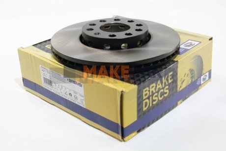 Тормозной диск перед. Audi 100/A4/A6/Passat B5 90-05 (288x25) BREMSI CD7706V