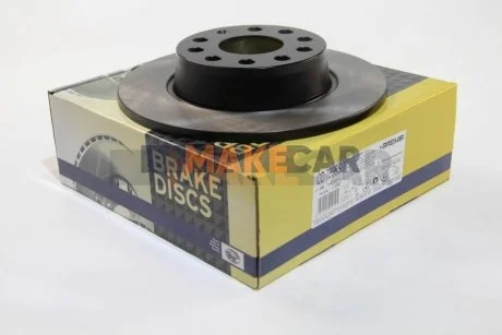 Гальмівний диск зад. Caddy III/Golf VI/VII/Jetta III/IV 04- (272x10) для BREMSI CD7895S фото товару