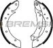 <strong>Гальмівні колодки зад. 405/Berlingo/Partner/Xsara (96-21) BREMSI GF0106 (фото 1)</strong>