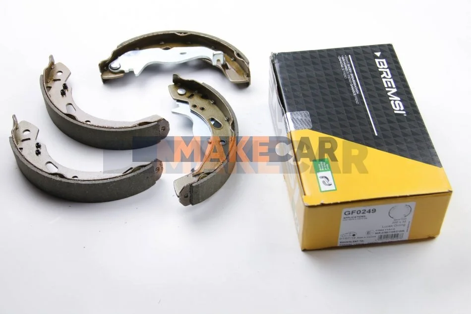<strong>Гальмівні колодки зад. Ford Fiesta VI 08- (TRW) BREMSI GF0249 (фото 1)</strong>