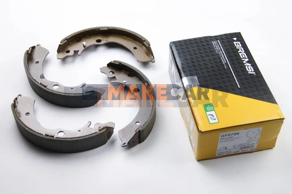 <strong>Гальмівні колодки зад. Honda Accord III/IV 85-93/Suzuki Jimny 98-(Akebono) BREMSI GF0706 (фото 1)</strong>