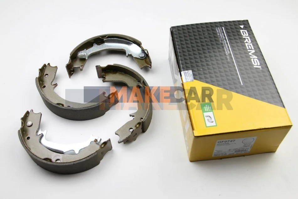 <strong>Колодки ручного гальма Hyundai Santa FE I 01-6,Trajet 00-08, Elantra 00-06/Kia Sportage 04- BREMSI GF0727 (фото 1)</strong>