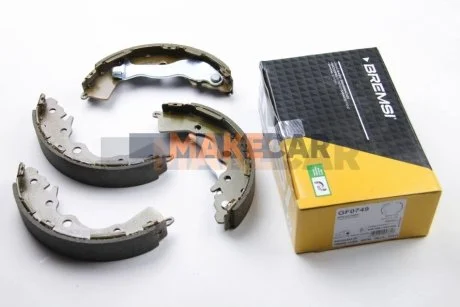 Гальмівні колодки зад. Hyundai Accent III 05-10/Kia Rio II 05- (Mando) для BREMSI GF0749 фото товару