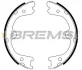 <strong>Колодки ручного гальма Nissan Navara/Pathfinder 04- (AKEBONO) BREMSI GF0873 (фото 1)</strong>