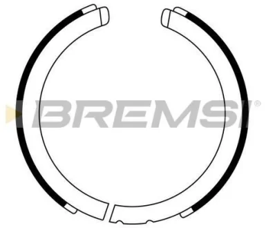 Колодки ручного гальма Korando/Rexton/Actyon/Kyron/CX9/CX7/VXR8 96- для BREMSI GF0875 фото товару
