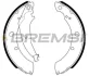 <strong>Гальмівні колодки зад. Fabia/Polo 06-21 (LUCAS/TRW) BREMSI GF4810 (фото 1)</strong>