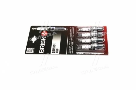 Свіча запалювання EXTRA для BRISK DR15TC-1 фото товару
