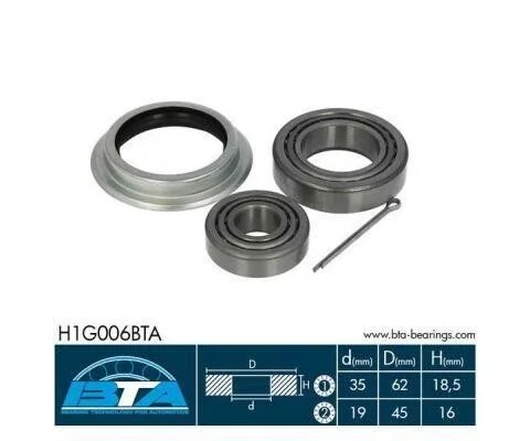 <strong>Підшипник колеса,комплект BTA H1G006BTA (фото 1)</strong>