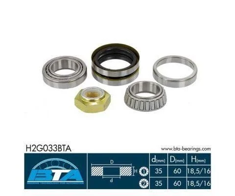 <strong>Підшипник колеса,комплект BTA H2G033BTA (фото 1)</strong>