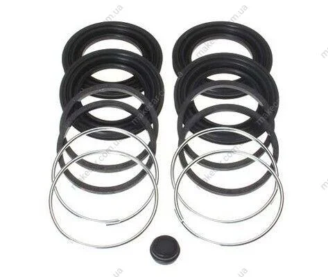 <strong>Ремкомплект гальмівного супорта TOYOTA Land Cruiser Prado 120 03-09, Hilux 15-, Hilux 05-16, Land Cruiser Prado 90 96-02, Hilux 88-97, 4Runner 96-02; MITSUBISHI Pajero 07-21; LEXUS GX 02-09 BUDWEG CALIPER 204534 (фото 1)</strong>