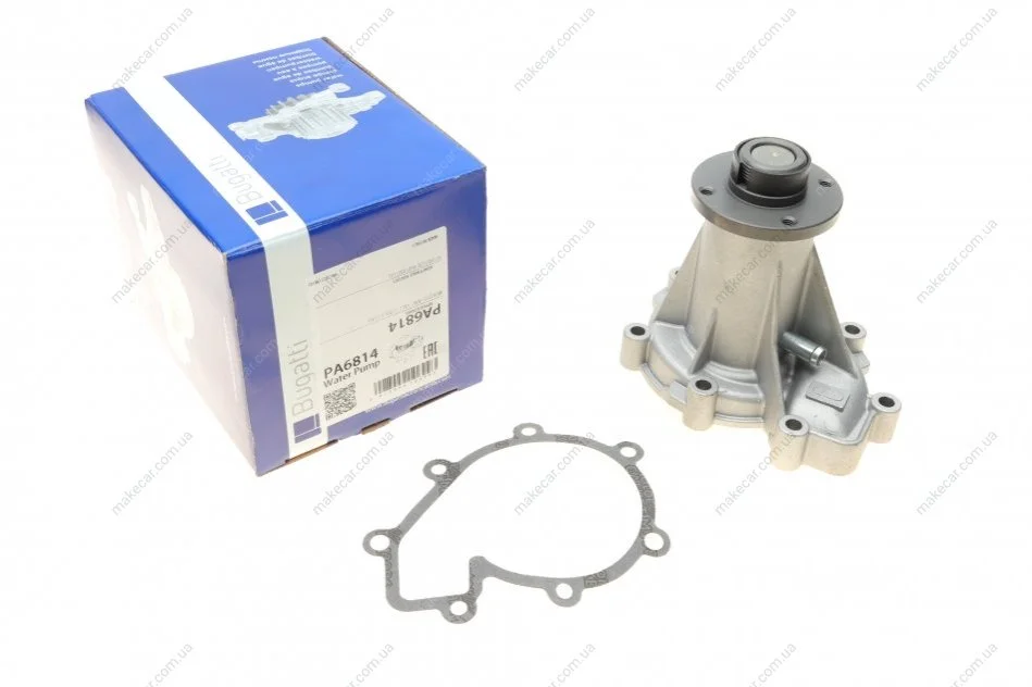<strong>Помпа системи охолодження MB C-class (W202/S202)/E-class (W210) 200D/220D/TD OM604 93-01 (B/B) (8 ло MERCEDES Bugatti PA6814 (фото 1)</strong>
