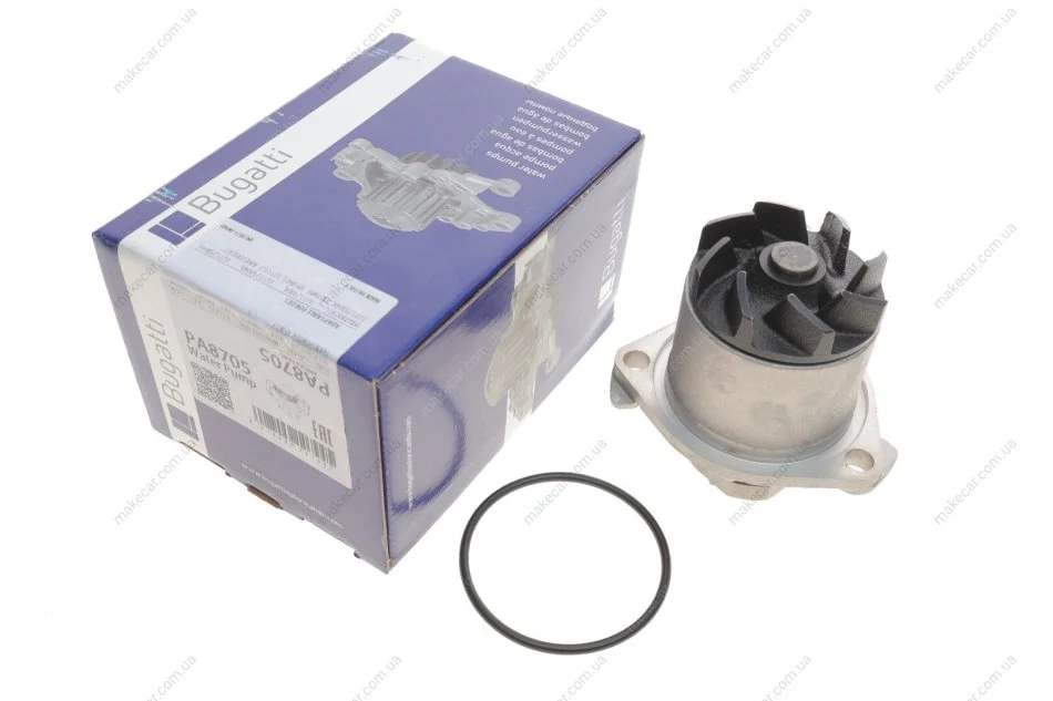 <strong>BUGATTI VW Помпа воды Golf III,IV,Passat,T4,Ford Galaxy 2.8/2.9 94- Bugatti PA8705 (фото 1)</strong>