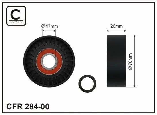 <strong>Ролик BMW CAFFARO 28400 (фото 1)</strong>