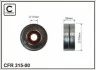 <strong>Ролік (метал) паска поліклинового 70X17X28 Chrysler Voyager 2.5TD 95-2001 CAFFARO 315-00 (фото 1)</strong>