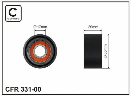 <strong>Ролик BMW CAFFARO 33100 (фото 1)</strong>