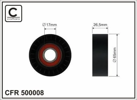 Ролик VOLVO для CAFFARO 500008 фото товара