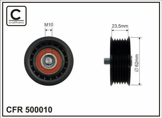 <strong>Ролик CAFFARO 500010 (фото 1)</strong>