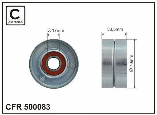 <strong>Ролик CAFFARO 500083 (фото 1)</strong>