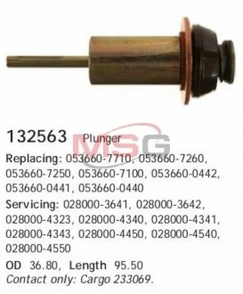 Реле втягуюче стартера для CARGO 132563 фото товару