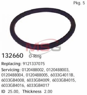 Сальник резинометаллический для CARGO 132660 фото товара