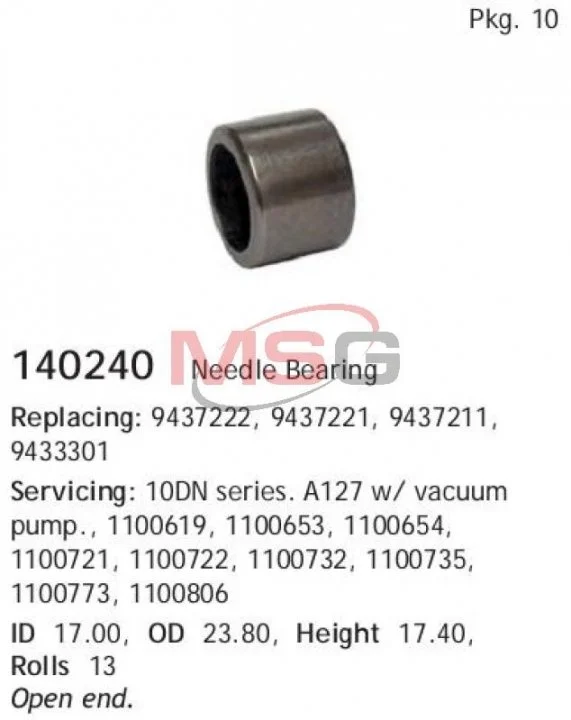<strong>Подшипник генератора игольчатый (пр-во Cargo) CARGO 140240 (фото 1)</strong>