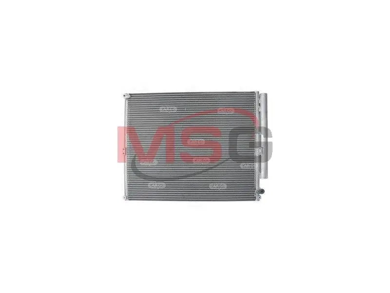 <strong>Радіатор кондиціонера 2.7MPI 16V, 4.0MPI 24V, 3.0TDI 16V TOYOTA Land Cruiser Prado 120 03-09 CARGO 260715 (фото 1)</strong>