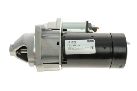 Стартер (12В, 0,9кВт, новий) CHEVROLET AVEO / KALOS, LACETTI, NUBIRA, REZZO DAEWOO ARANOS, CIELO, ESPERO, KALOS, LACETTI, LANOS, NEXIA, NUBIRA, TACUMA / REZZO FIAT STILO OPEL AGILA 1.0-2.0 09.82- для CARGO F 032 111 123 фото товару