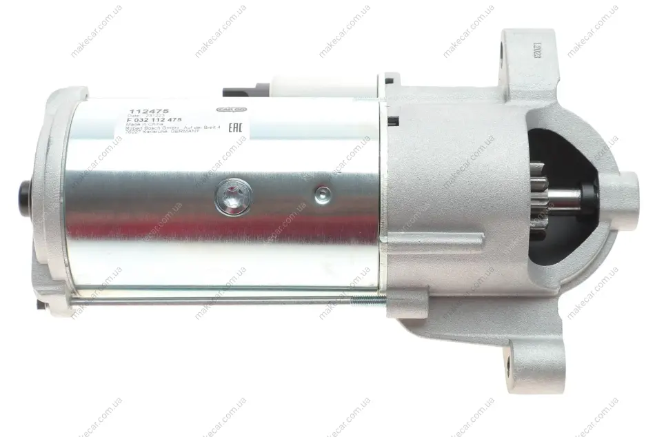 <strong>Стартер (12В, 2,1кВт, новий) NISSAN INTERSTAR, PRIMASTAR OPEL MOVANO A, VIVARO A RENAULT AVANTIME, ESPACE III, LAGUNA I, LAGUNA II, MASTER II, SAFRANE II, TRAFIC II, VEL SATIS 2.2D/2.5D 03.96- CARGO F 032 112 475 (фото 1)</strong>