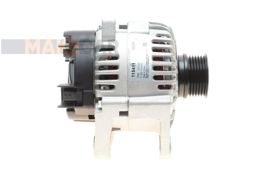 <strong>Генератор (14В, 110А, новий) RENAULT CLIO III, KANGOO BE BOP, KANGOO EXPRESS, KANGOO II, MEGANE II, TWINGO II, WIND 1.6/1.6ALK/1.6LPG 01.07- CARGO F 032 115 411 (фото 1)</strong>