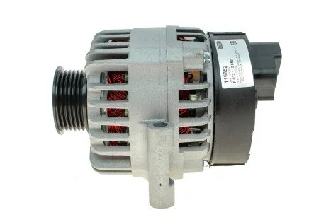 Генератор (14В, 105А, новий) ALFA ROMEO MITO FIAT 500, 500 C, DOBLO, DOBLO, FIORINO, FIORINO/MINIVAN, GRANDE PUNTO, LINEA, PUNTO, PUNTO EVO, PUNTO/HATCHBACK, QUBO LANCIA YPSILON 1.3D 02.06- для CARGO F 032 115 852 фото товару