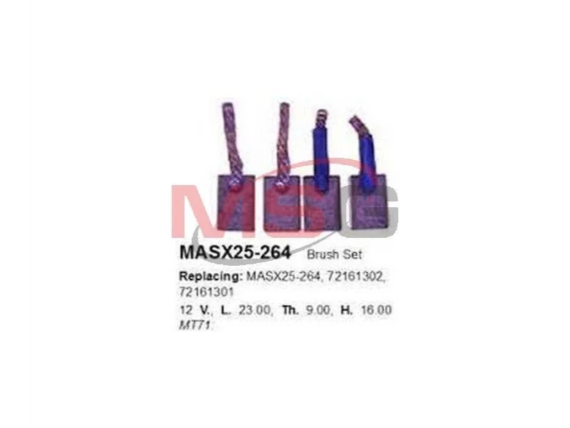 <strong>Щітка стартера CARGO MASX25-264 (фото 1)</strong>