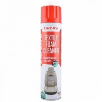 Пінний очисник текстилю. CARLIFE TEXTILE FOAM CLEANER 650ml для CarLife CF651 фото товару