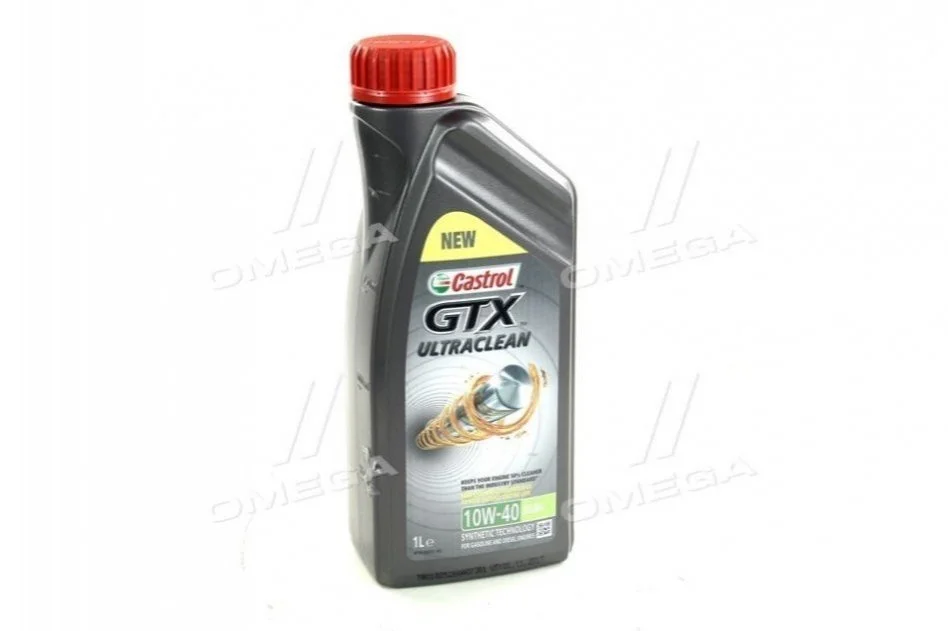 <strong>Масло моторн. Castrol GTX ULTRA CLEAN 10W-40 A3/B4 (Канистра 1л) CASTROL 15A4DE (фото 1)</strong>