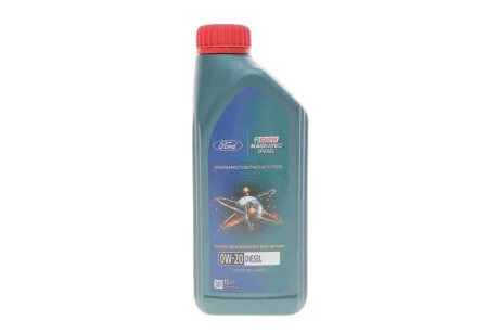 Олива моторна Magnatec Professional Diesel 0W20 (1 Liter) для CASTROL 15F73D фото товару