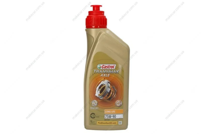<strong>1л TRANSMAX AXLE LL 75W-90 Масло трансмисионное CASTROL EA-TRALL9-12X1L (фото 1)</strong>