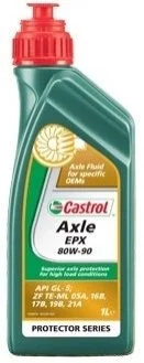 1л TRANSMAX AXLE EPX 80W-90 API GL-5 Масло трансм. минерал. для CASTROL EB-AXEPX89-12X1L фото товару