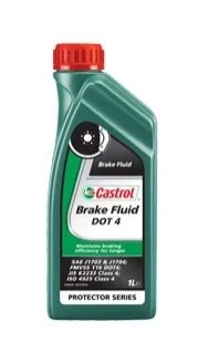 <strong>1л Brake Fluid DOT-4 тормозная жидкость CASTROL EB-CBFDT4-12X1L (фото 1)</strong>