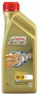 1л EDGE Titanium C3 5W-30 Олива синт. ACEA C3, API SN/CF, BMW LL-04, dexos2, MB 229.31, 229.51, Renault RN0700/RN0710, VW502 00/505 00/505 01 для CASTROL EDG53C3-12X1 фото товару