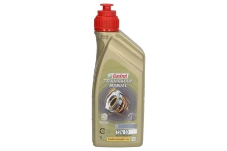 1л TRANSMAX MANUAL V 75W-80 Масло трансмисионное для CASTROL IB-TRMV78-12X1L фото товару