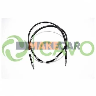 CAVO FIAT Трос ручн.тормоза Ducato -01 (2806/865x2mm) для Cavo 1102 709 фото товару