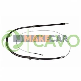 Трос ручного, 1.5dCi, L=R, дискові гальма, (1760/920mm), 08- для Cavo 1302 725 фото товару