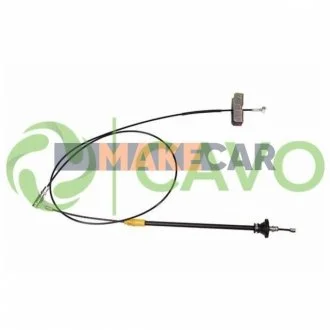 CAVO RENAULT Набор троса ручника передн.Trafic II,Opel Vivaro 01- (1245+498/260mm) для Cavo 1302 735 фото товару