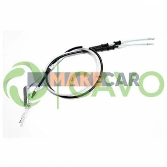 CAVO OPEL Трос ручного тормоза задн. Corsa Combo 94- (1665/1320+1525/1175mm) для Cavo 5902 001 фото товару