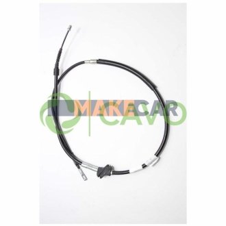 OPEL Трос ручного тормоза Astra H 04- (1643/1460+ 1675/1491mm) Cavo 5902 626