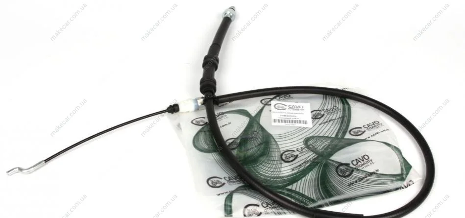<strong>Трос ручного гальма (1270/1000mm) задній VW T5 1.9, 2.0, 2.5 (03-) CAVO Cavo 7002 691 (фото 1)</strong>