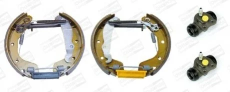 OPEL комплект гальмівних колодок ASTRA F (T92) 1.6 95-98, CORSA C (X01) 1.7 DI 00-09, CHEVROLET CORSA 1.6 GS 97-02 для Vauxhall, Opel CHAMPION 381330CH фото товару