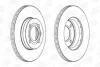 <strong>Диск гальмівний передній (кратно 2шт.) VW Polo III (95-09) CHAMPION 561448CH (фото 1)</strong>