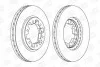 <strong>NISSAN Диск тормозной передн.Ford Maverick,Terrano CHAMPION 561523CH (фото 1)</strong>